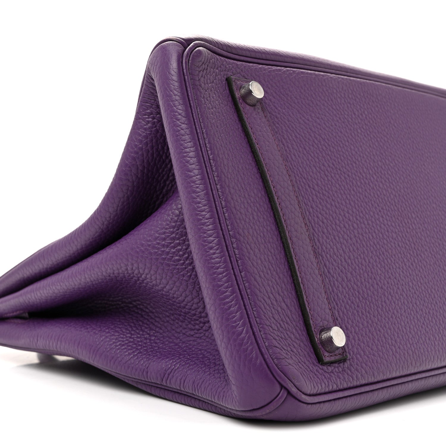 Taurillon Clemence Birkin 35 Ultraviolet
