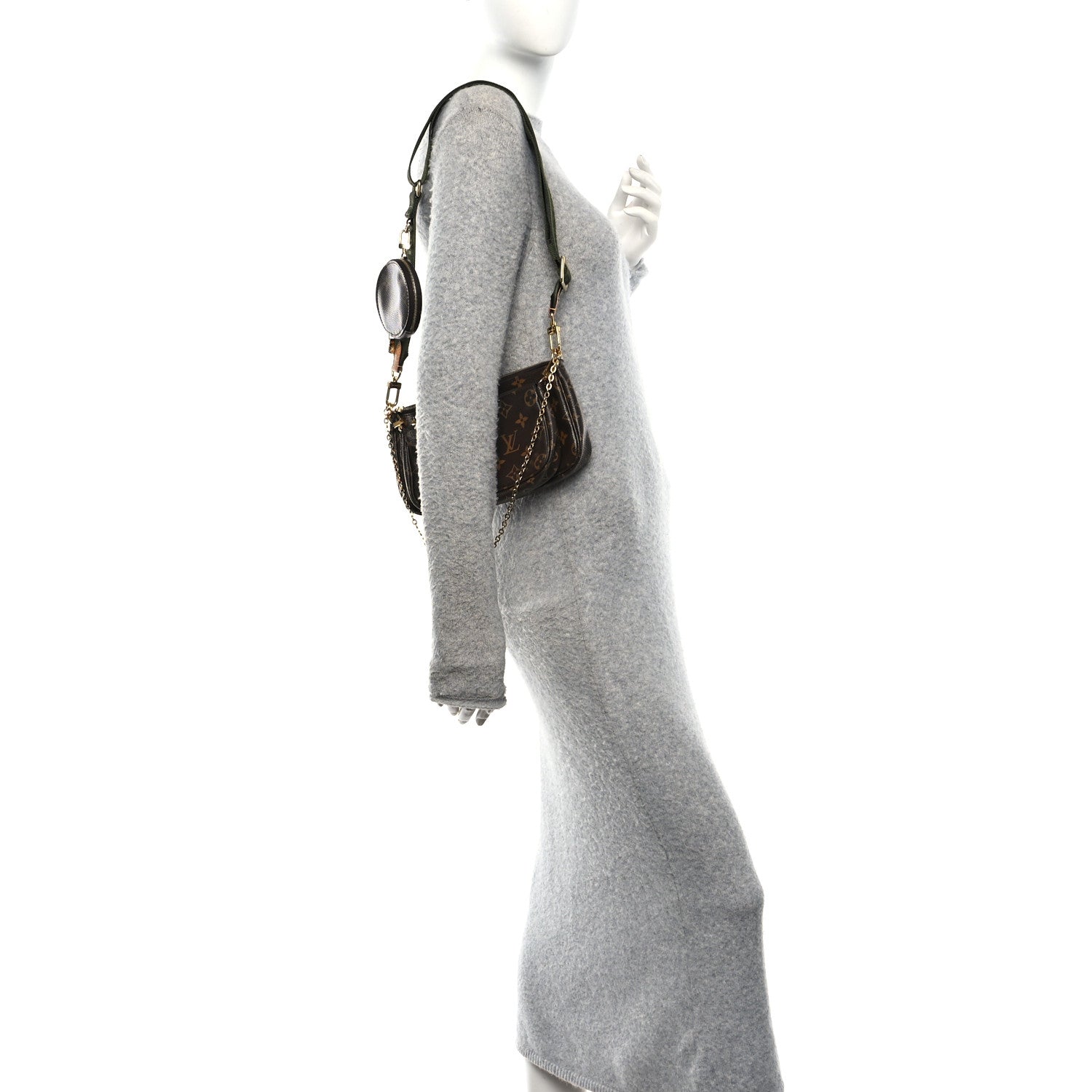 Monogram Multi Pochette Accessories Kaki