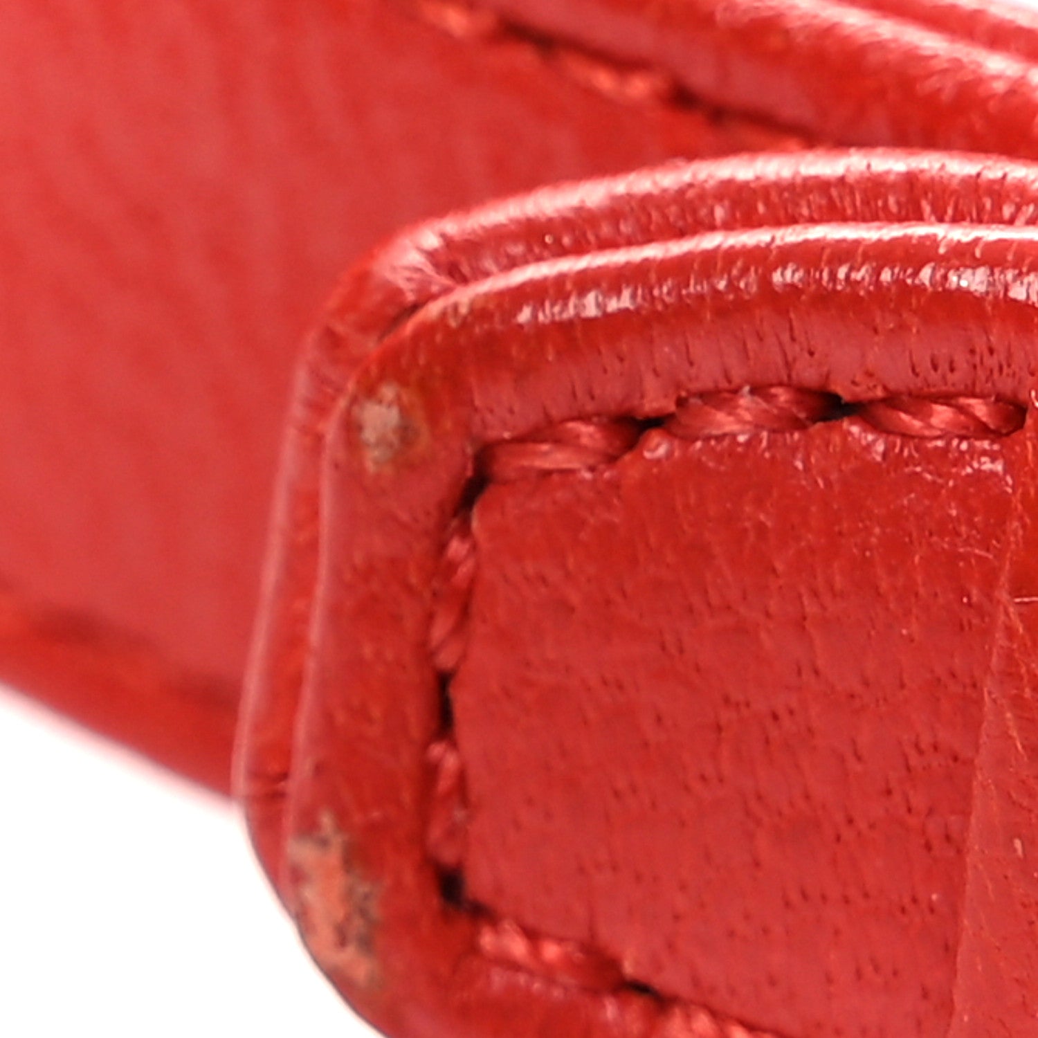 Lambskin Quilted Chanel 19 Waist Bag Red