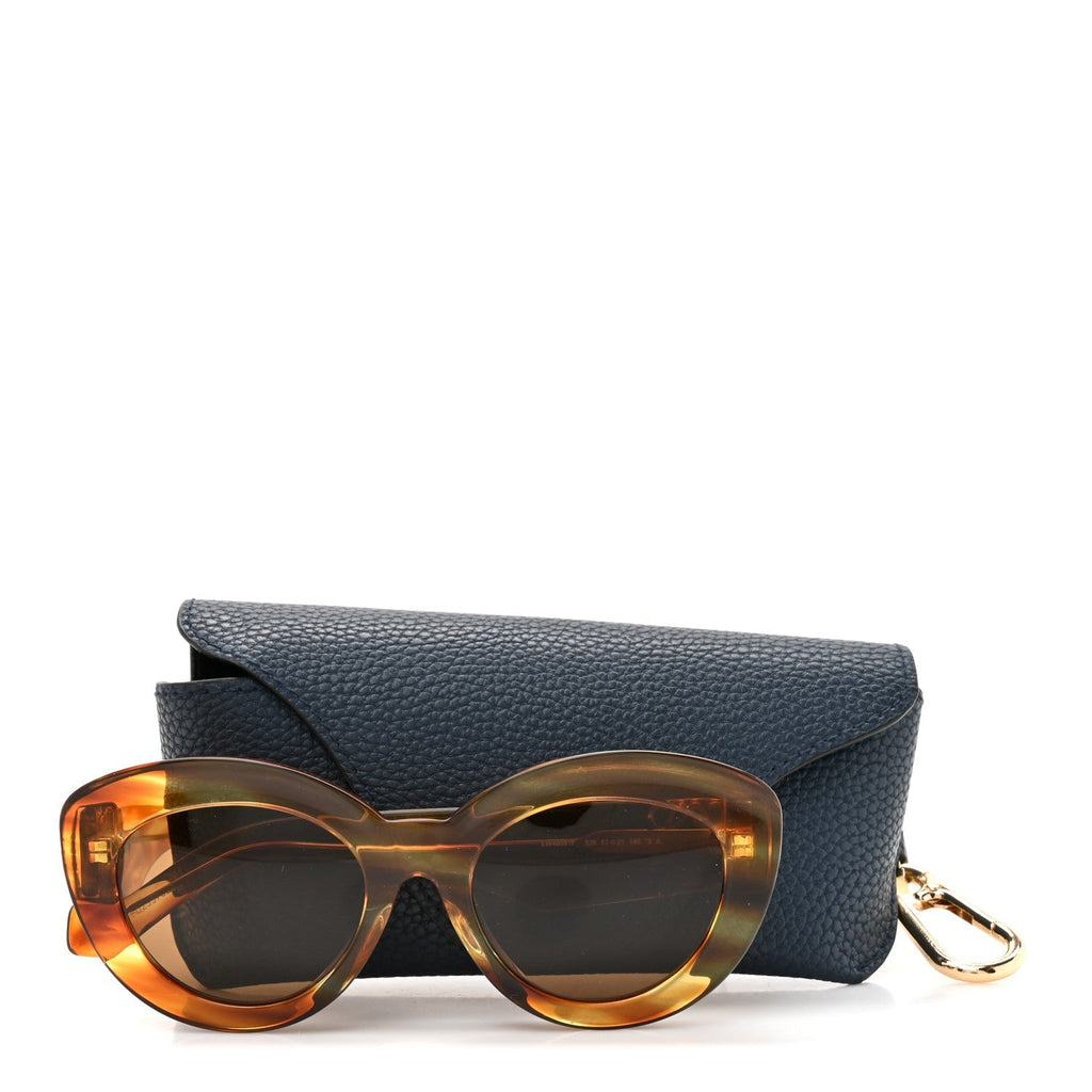 Acetate Cat Eye LW40051F Sunglasses Tortoise