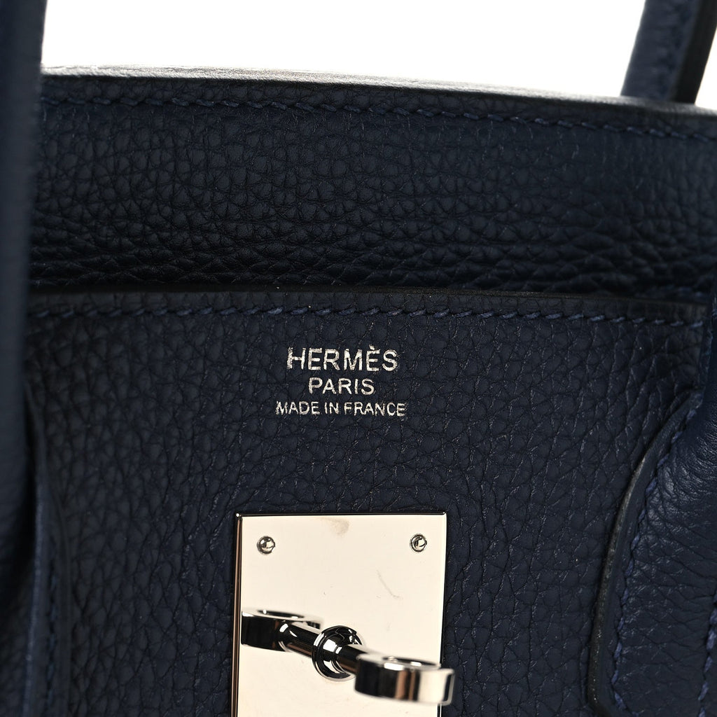 Togo Birkin 30 Bleu Nuit