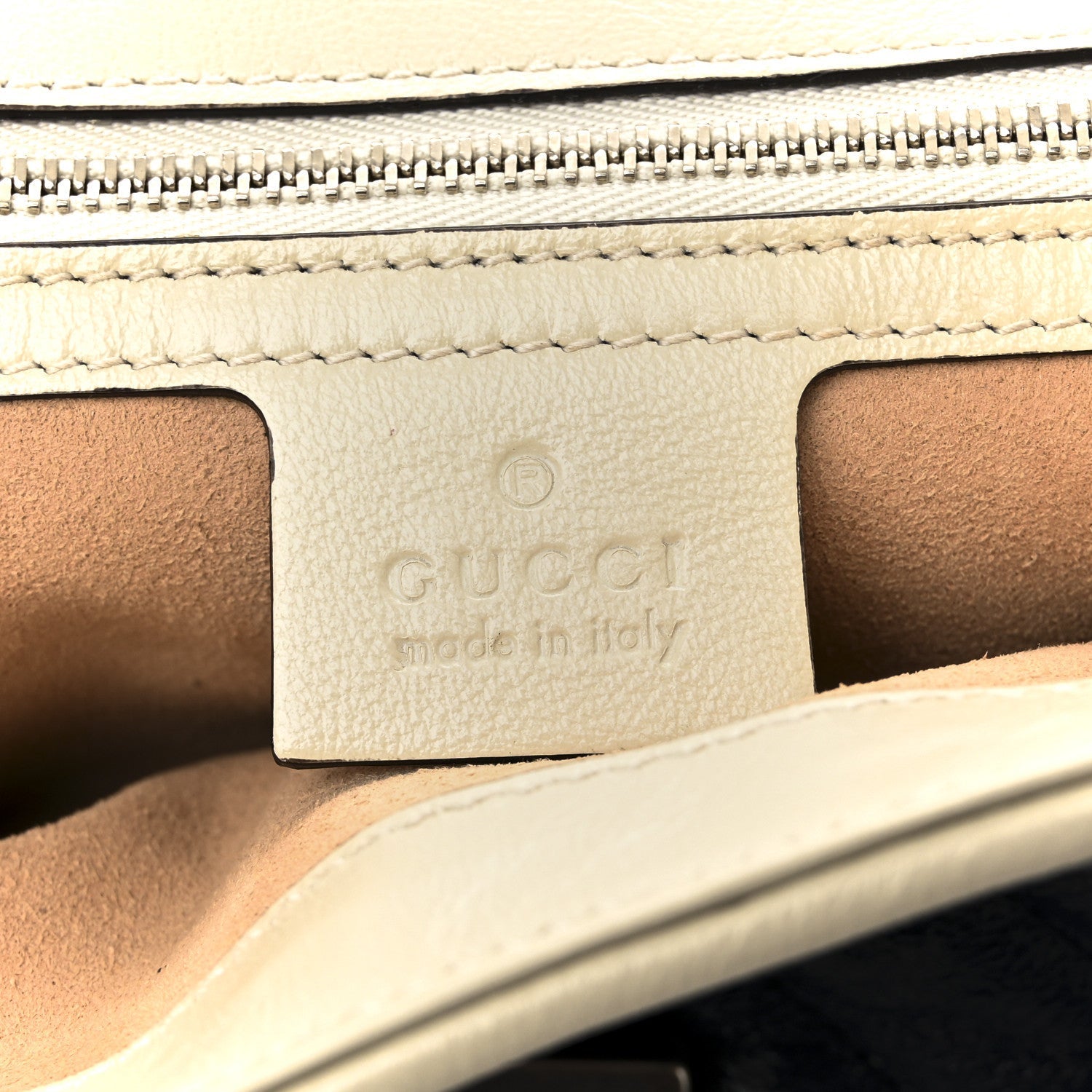 Vintage Effect Calfskin Matelasse Diagonal Small Torchon GG Marmont Shoulder Bag Blue Agata Mystic White
