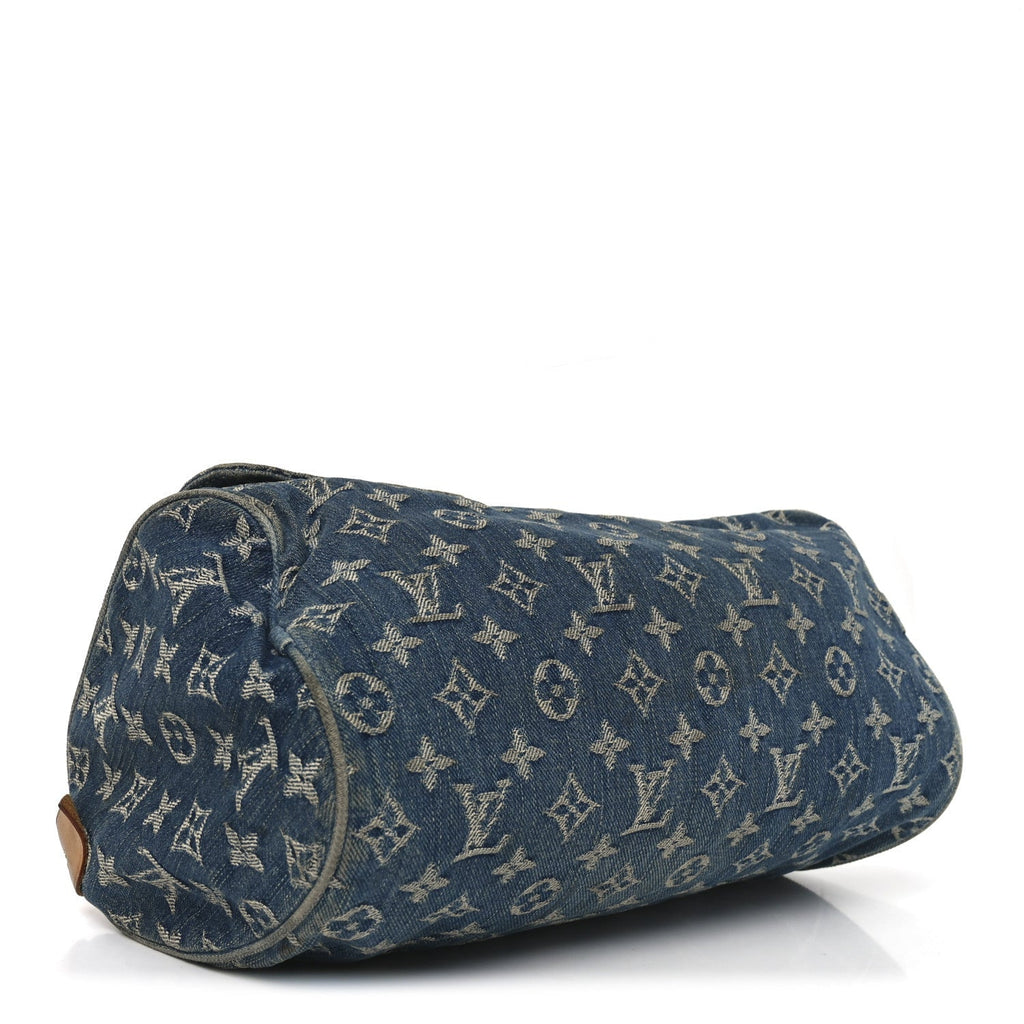 Monogram Denim Neo Speedy Blue