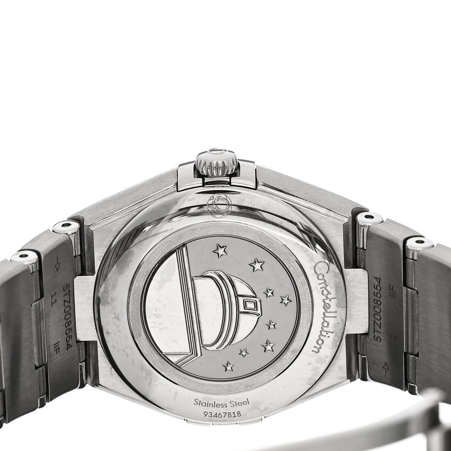 Stainless Steel Diamond 28mm Constellation Quartz Watch Purple 131.10.28.60.60.002