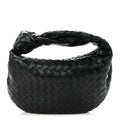 Nappa Intrecciato Teen Jodie Hobo Black