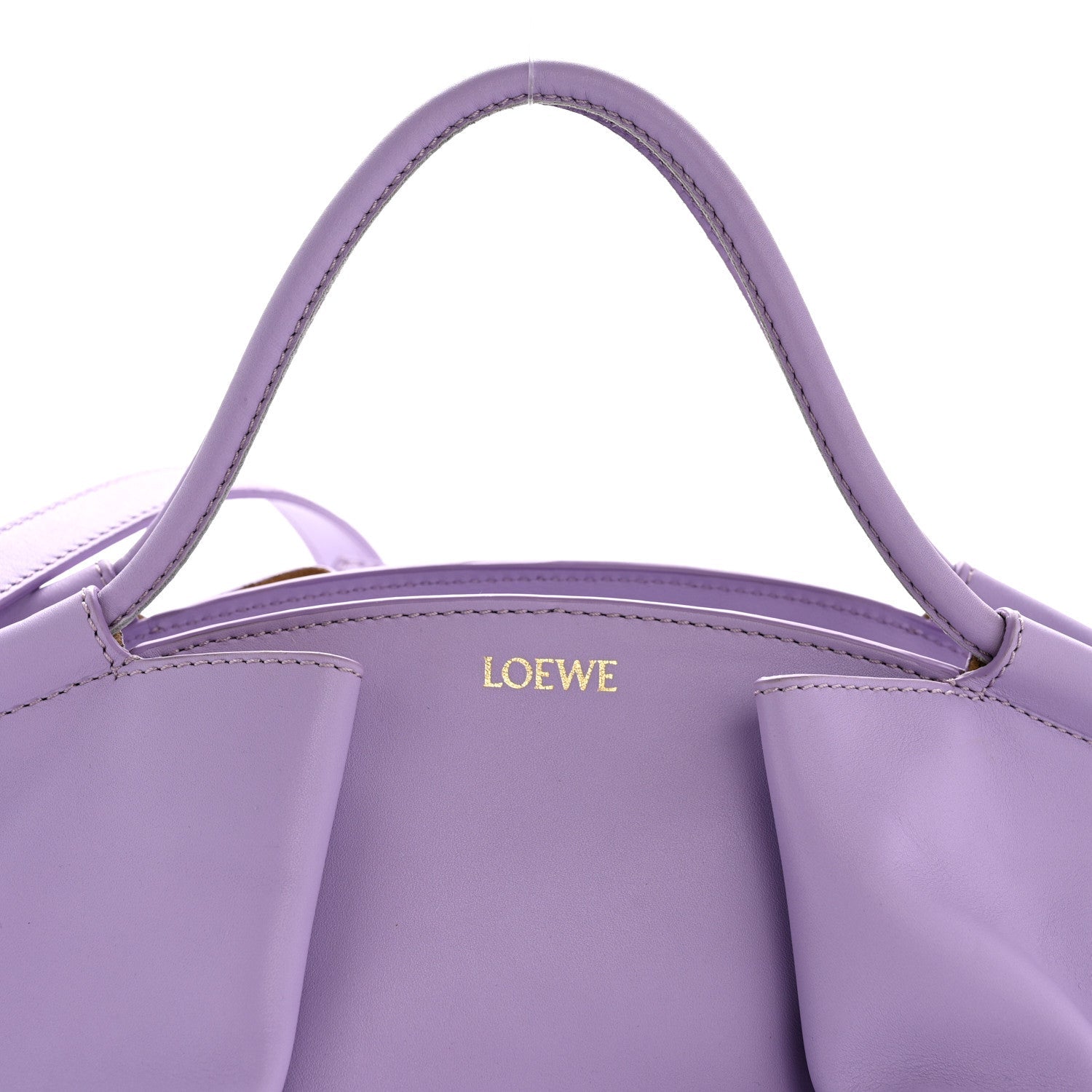 Shiny Nappa Calfskin Paseo Bag Light Mauve