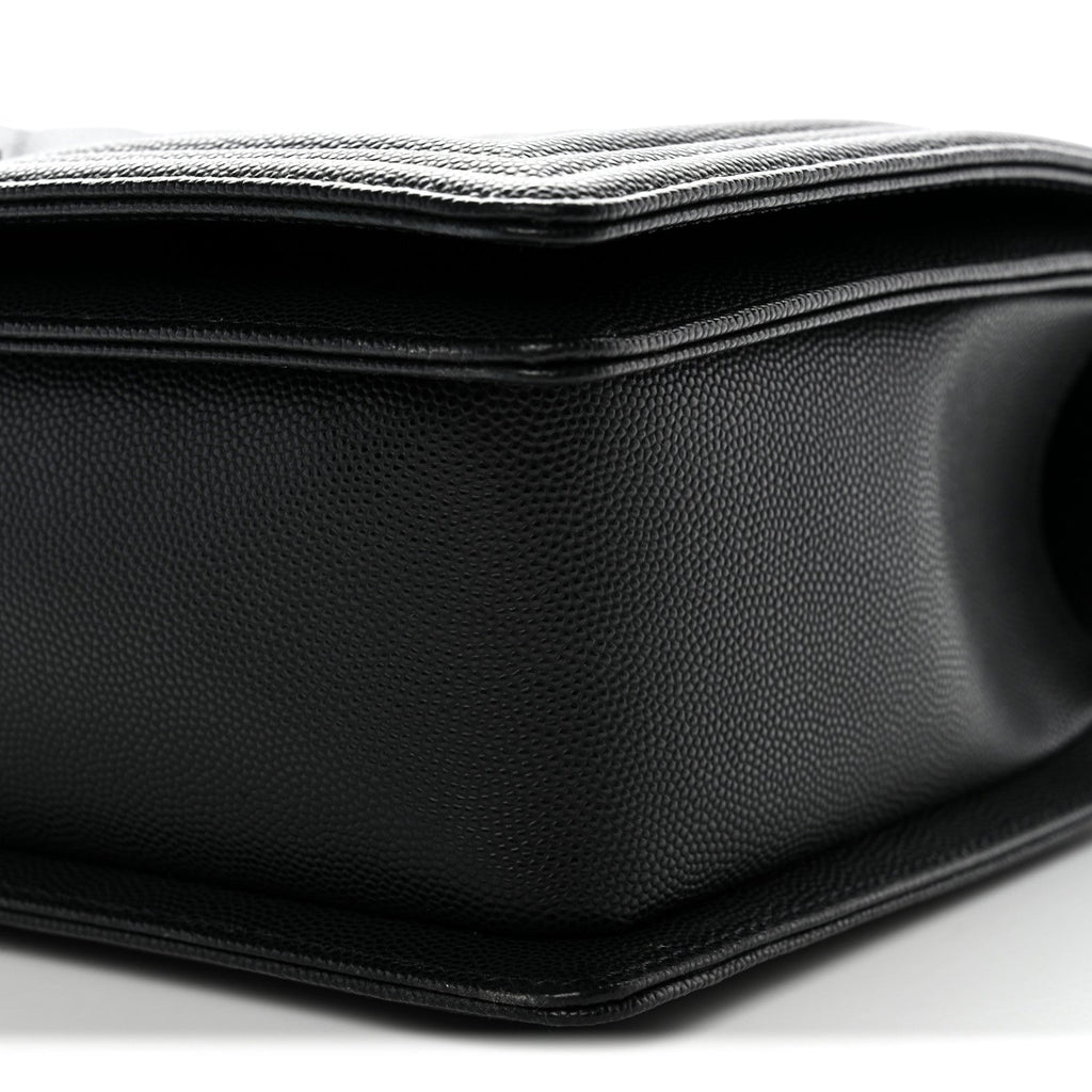 Caviar Quilted New Medium Boy Flap Black