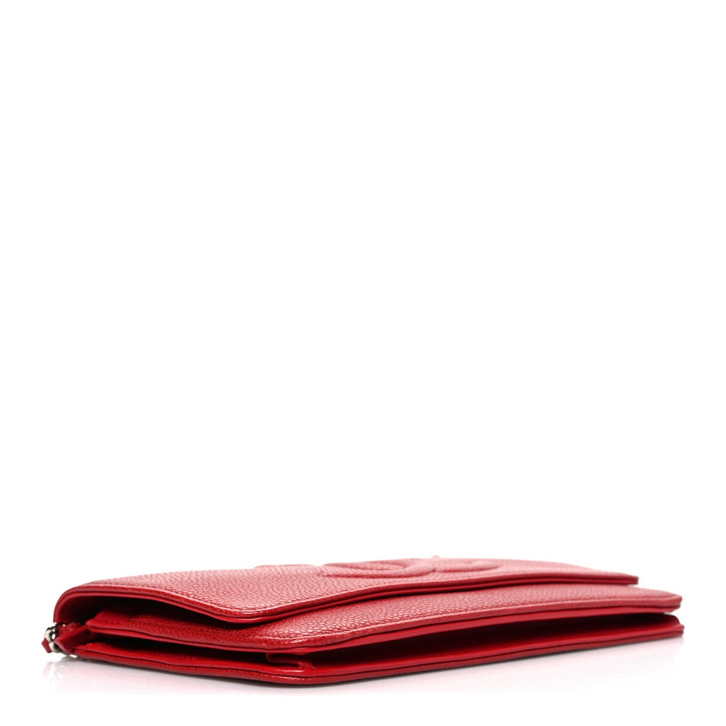 Caviar Timeless CC Wallet on Chain WOC Red