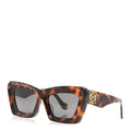 Acetate Anagram Cat Eye Sunglasses LW40145F Havana