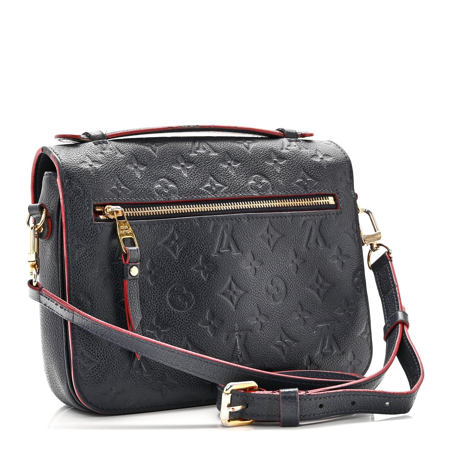 Empreinte Pochette Metis Marine Rouge
