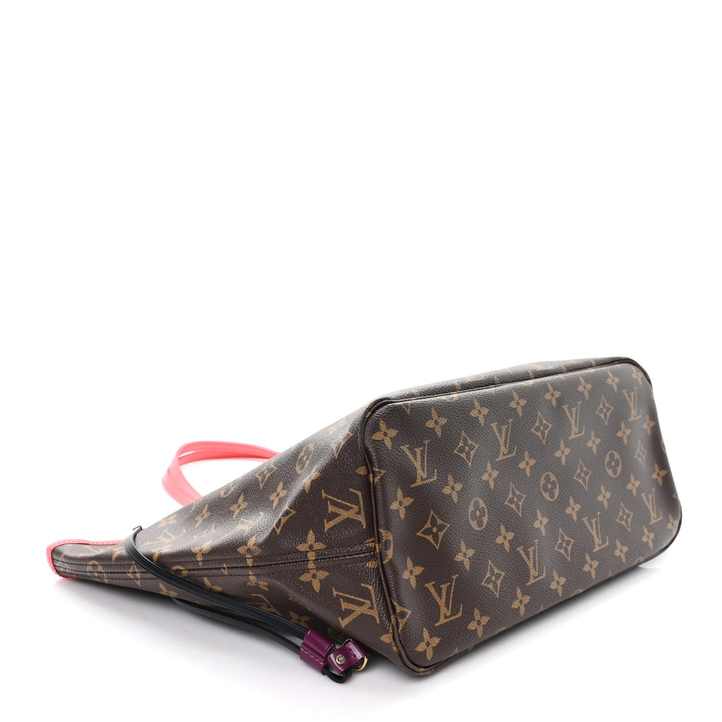 Monogram Totem Neo Neverfull MM Flamingo