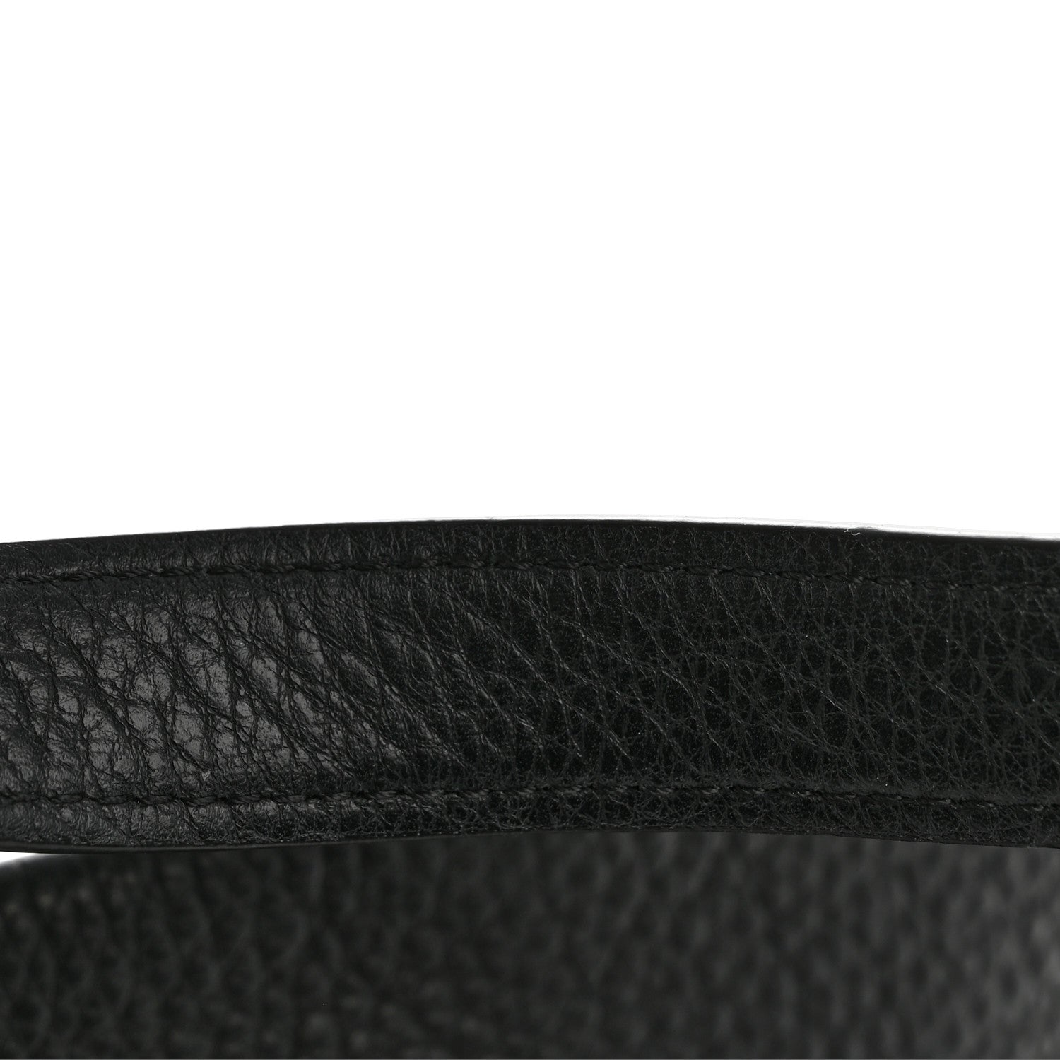 Grained Calfskin Medium N/S Park Tote Black