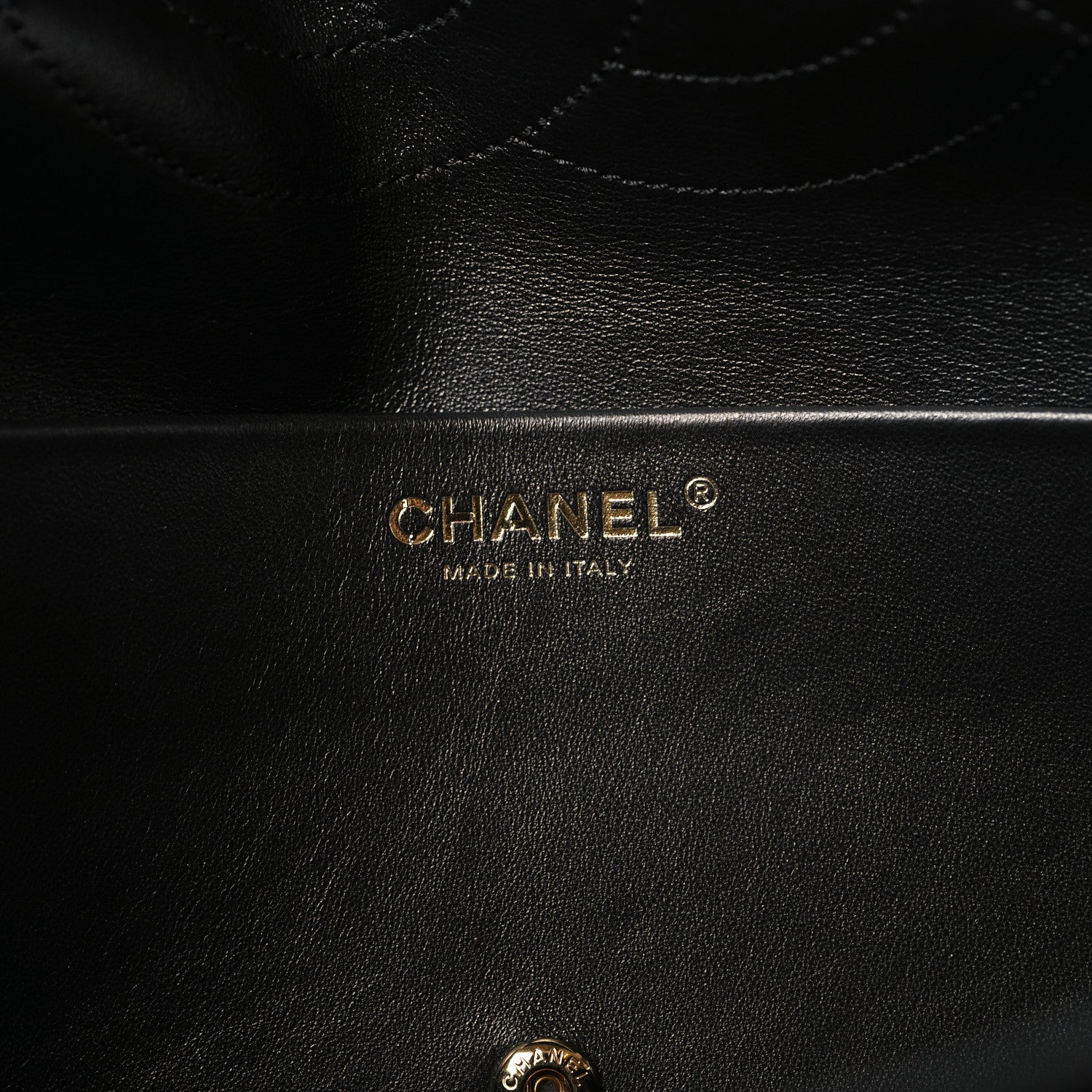 Suede Calfskin Small Souplissimo Maxi Flap Black