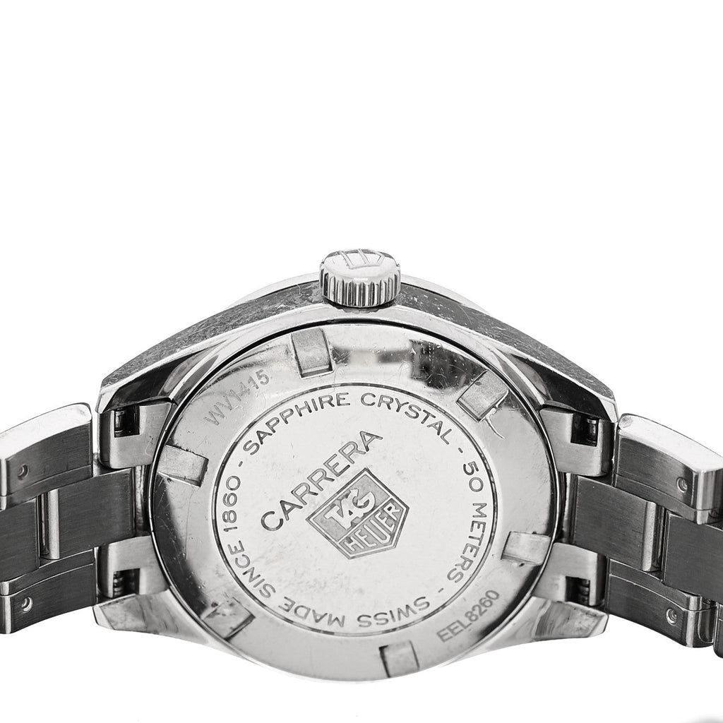 Stainless Steel Mother of Pearl 28mm Carrera Lady Quartz Watch WV1415