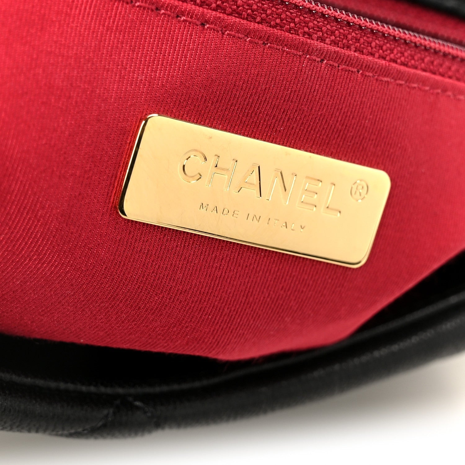 Goatskin Quilted Large Chanel 19 Flap Black