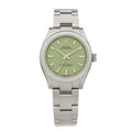 Stainless Steel 31mm Oyster Perpetual Watch Pistachio 277200