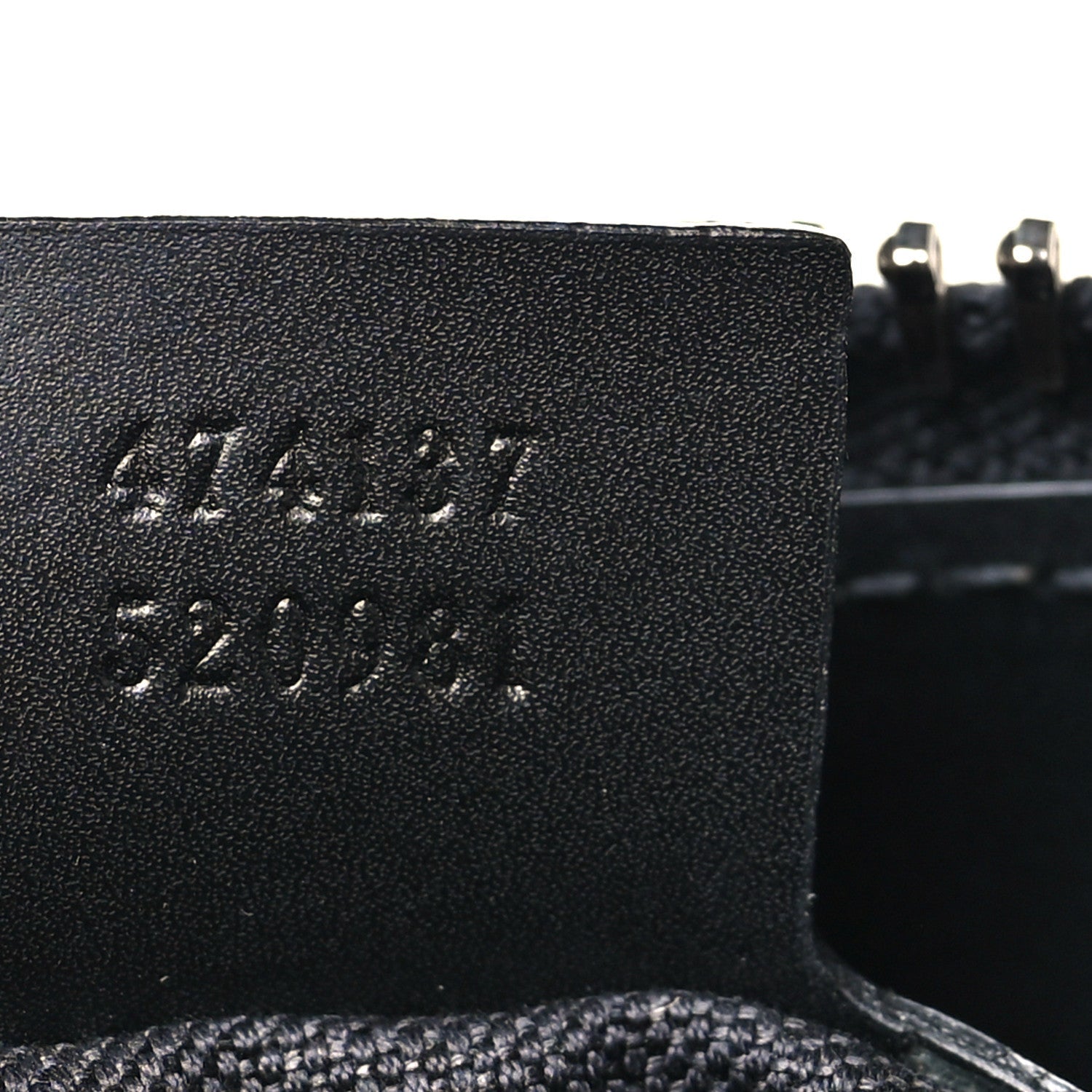 GG Supreme Monogram Web Small Flat Messenger Bag Black Grey