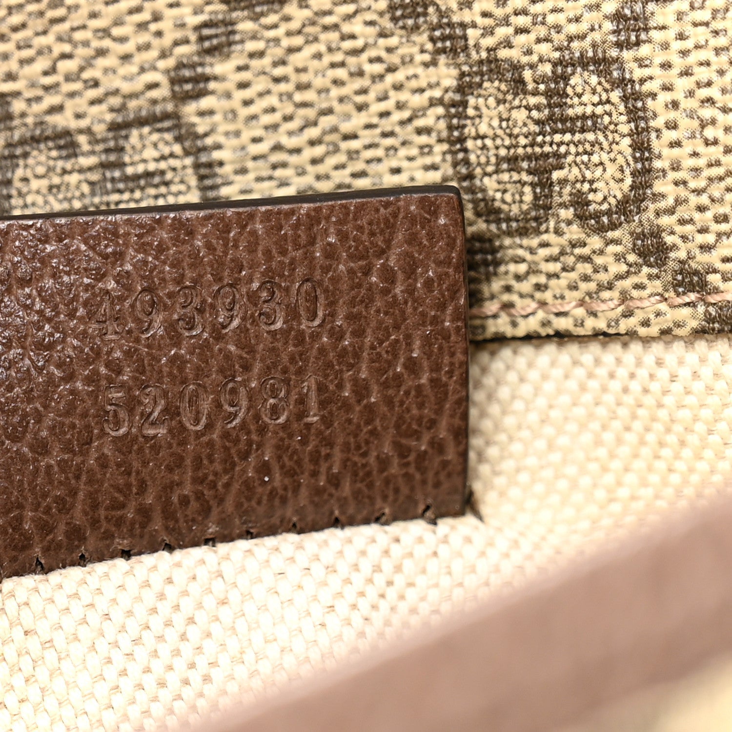 GG Supreme Monogram Neo Vintage Web Belt Bag Brown