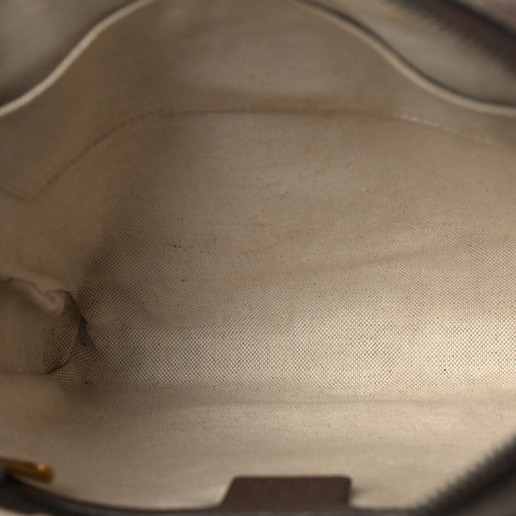 GG Supreme Monogram Web Small Ophidia Messenger Bag Brown