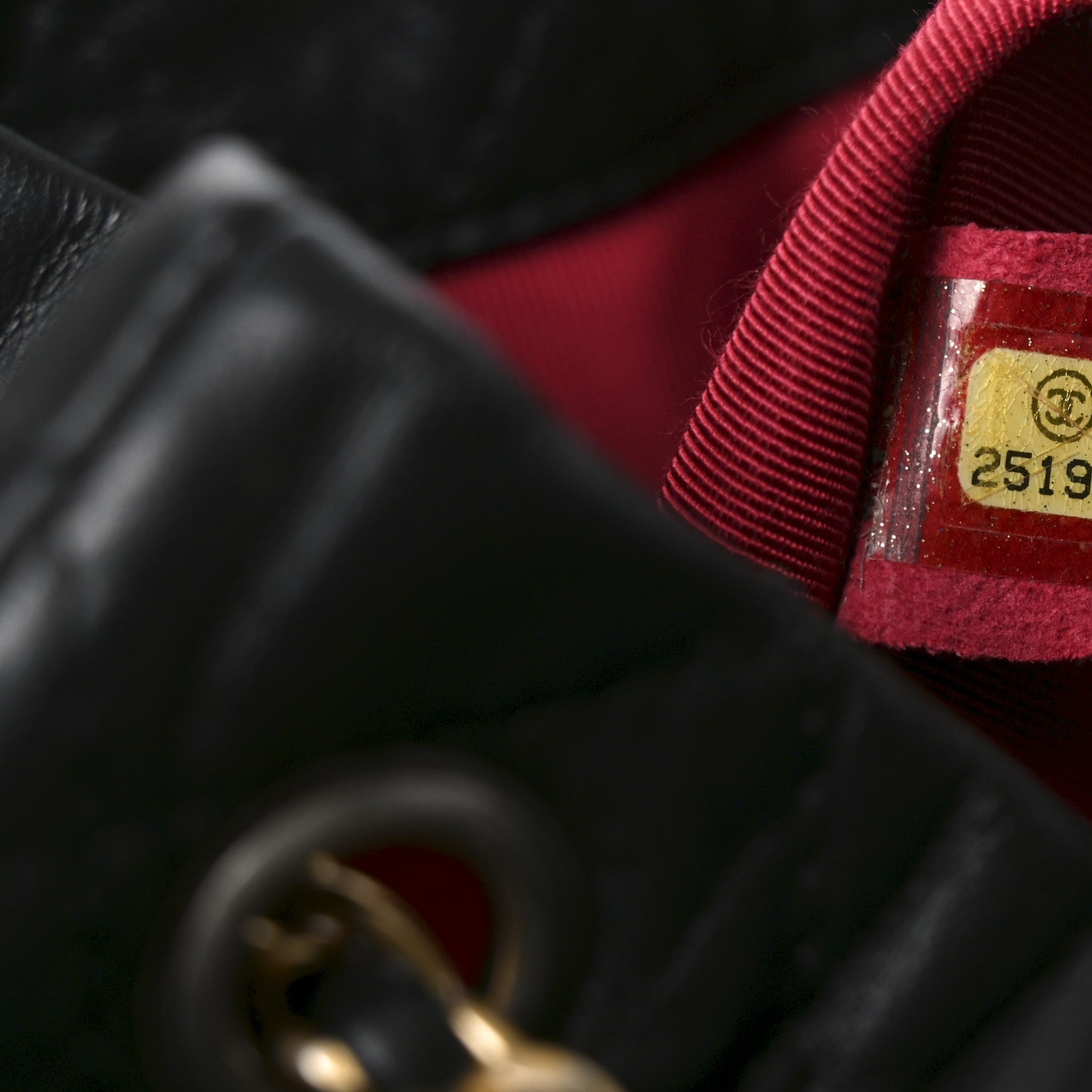 Aged Calfskin Quilted Small Gabrielle Backpack Black