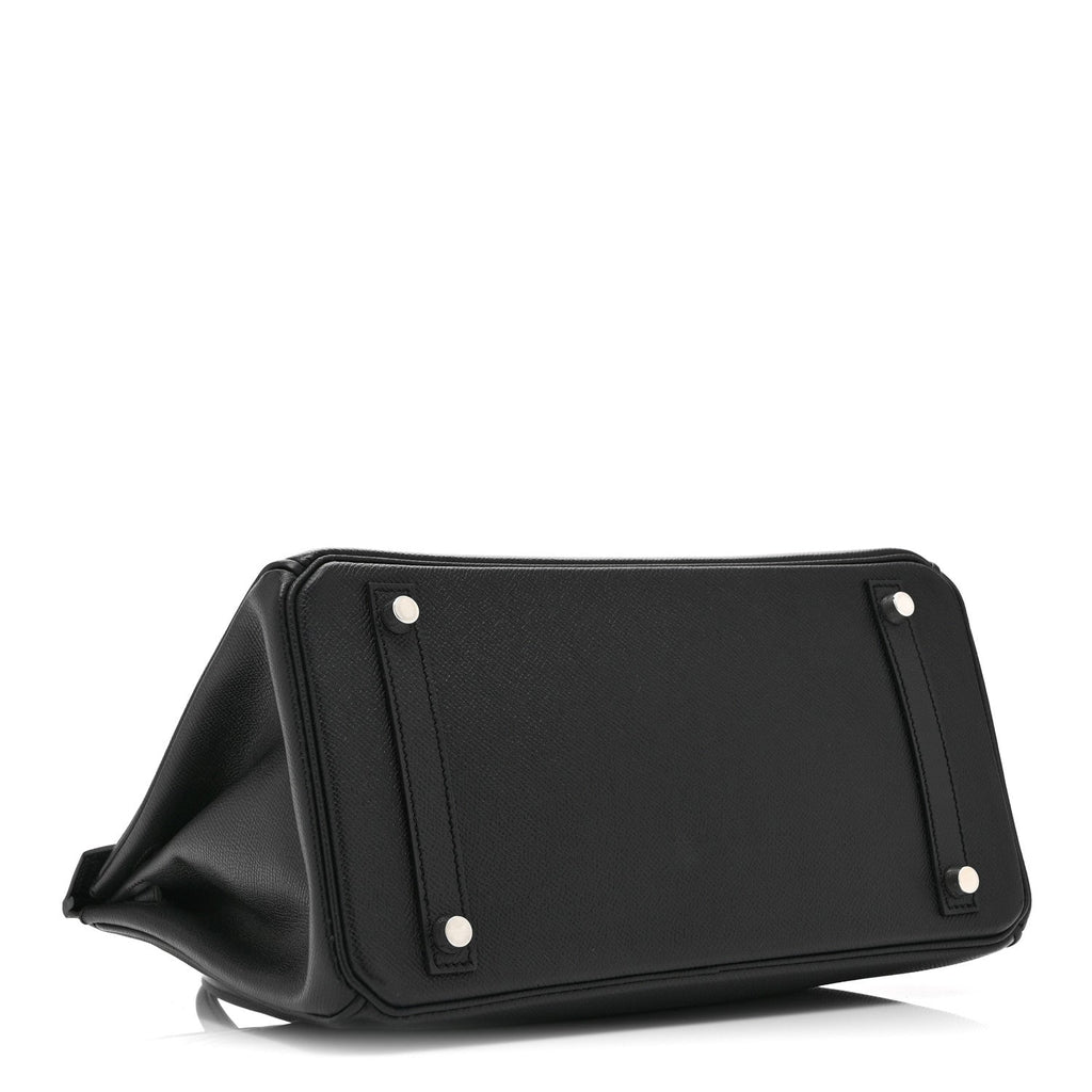 Epsom Birkin 30 Black