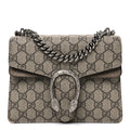 GG Supreme Monogram Mini Dionysus Shoulder Bag Taupe
