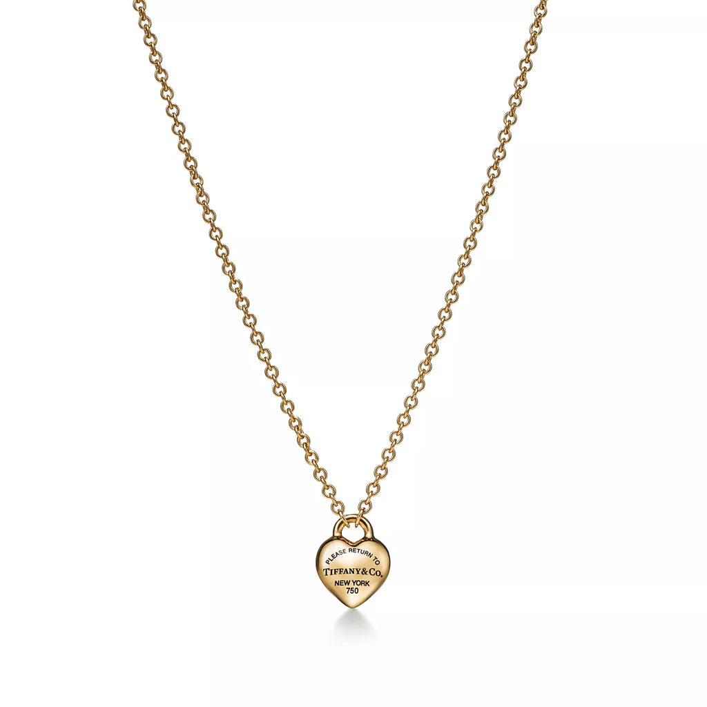 Tiffany Return to Tiffany Full Heart Pendant Necklace