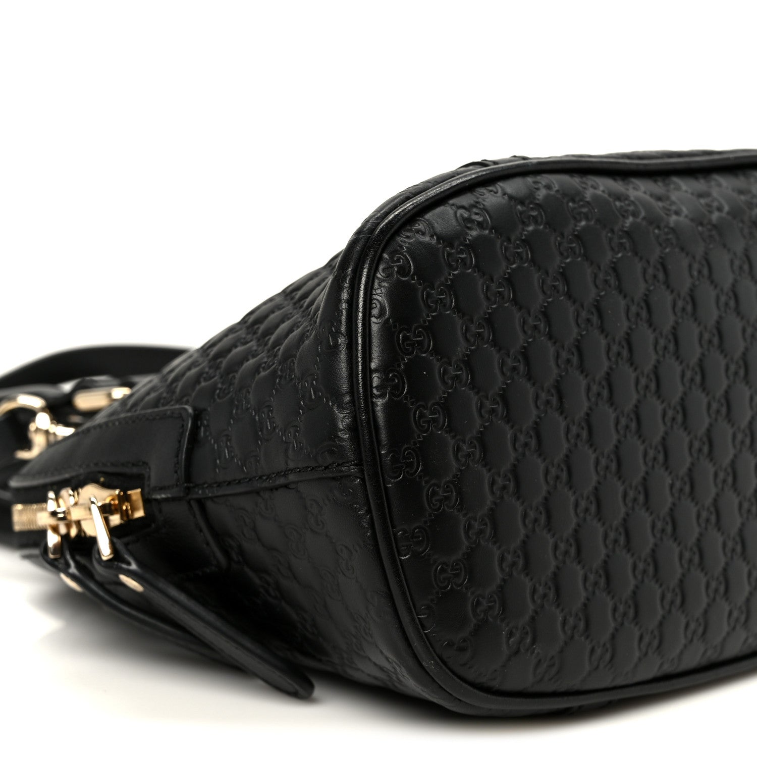 Microguccissima Mini Dome Bag Black