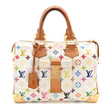 Monogram Multicolor Speedy 30 White