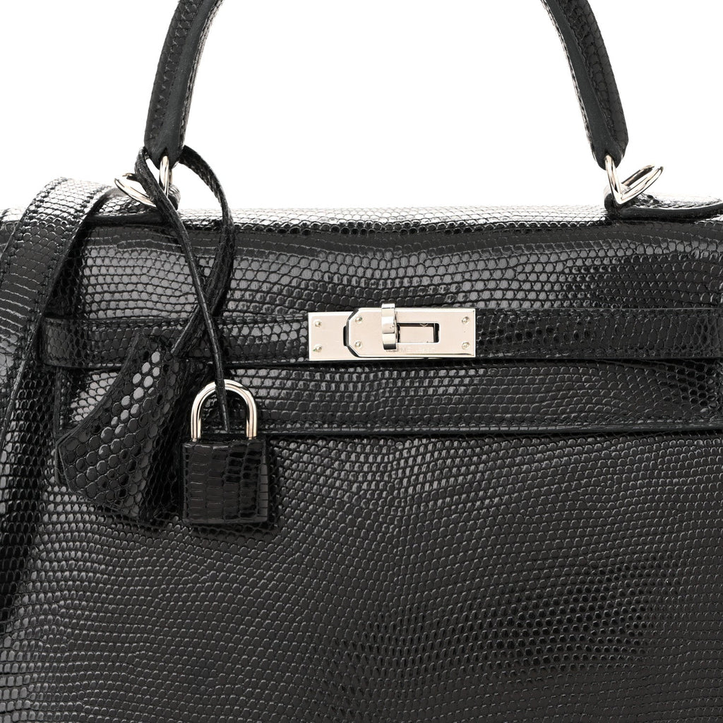 Lizard Niloticus Kelly Sellier 25 Black