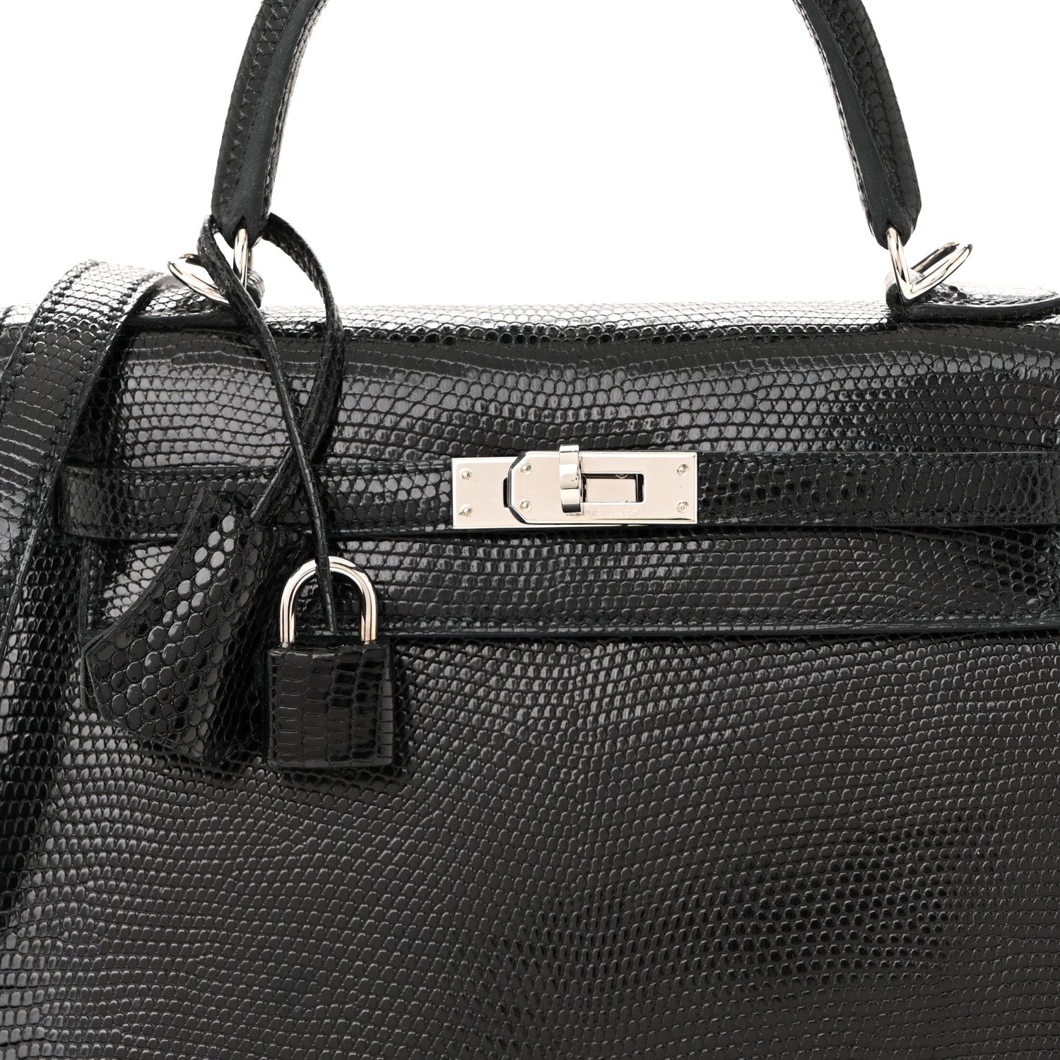 Lizard Niloticus Kelly Sellier 25 Black
