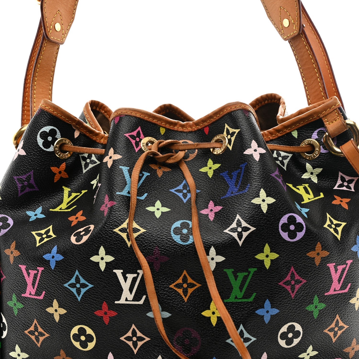 Monogram Multicolor Petit Noe Black