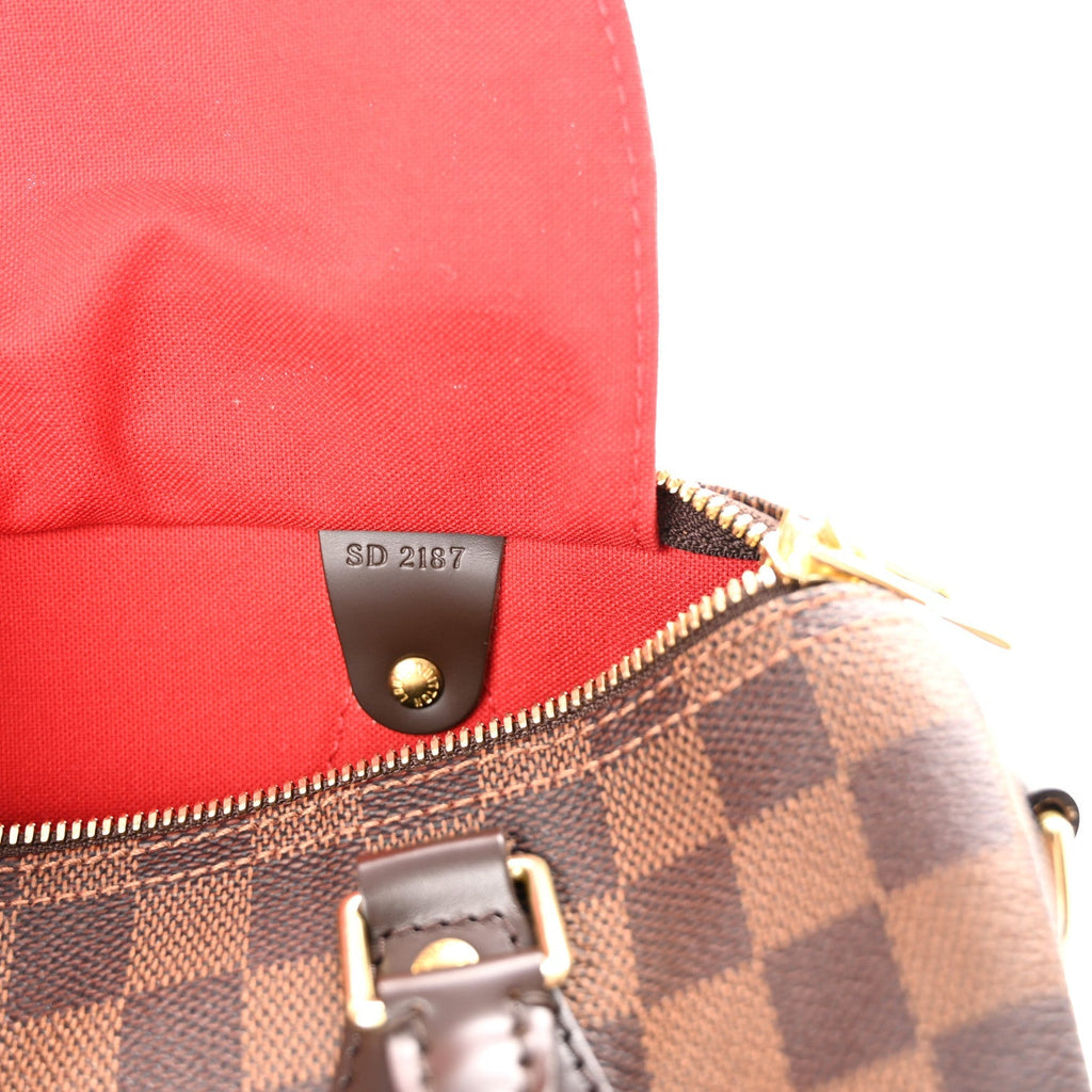 Damier Ebene Speedy Bandouliere 25