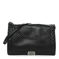 Calfskin Large Boy Reverso Flap Black
