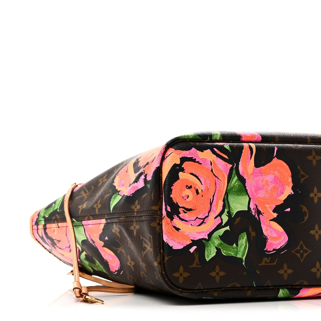 Monogram Roses Neverfull MM