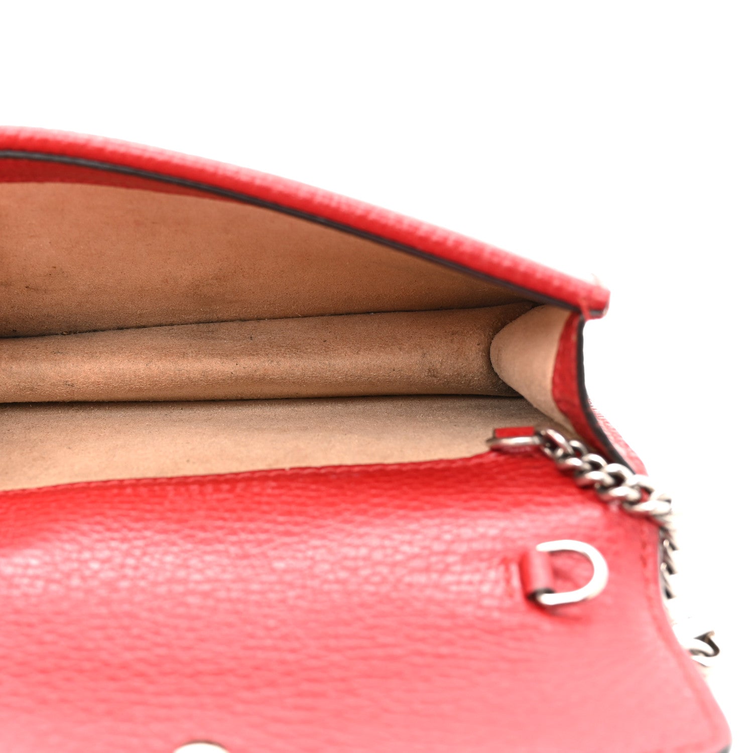 Calfskin Super Mini Dionysus Shoulder Bag Hibiscus Red