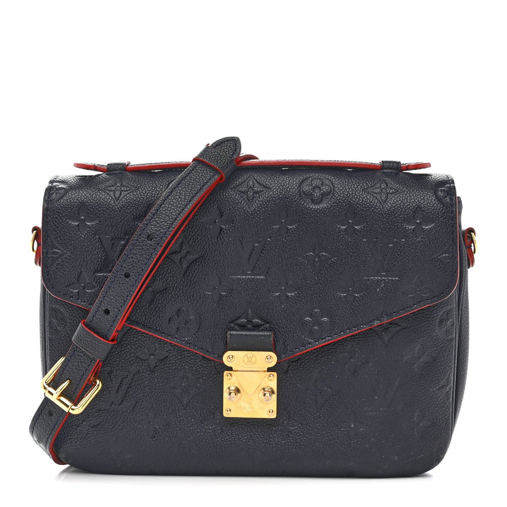 Empreinte Pochette Metis Marine Rouge