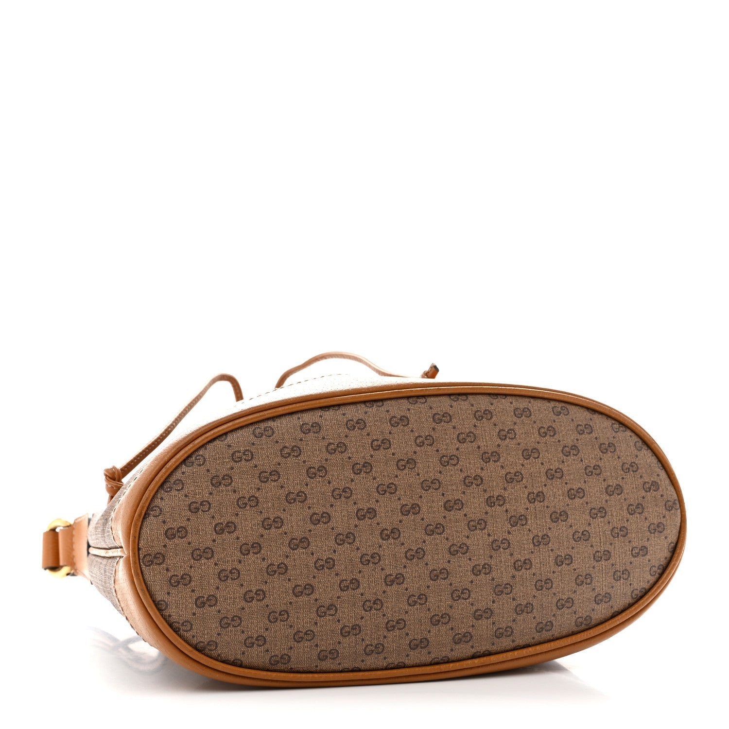 X DISNEY Mini Vintage GG Supreme Monogram Bucket Bag Beige Vintage Sun Oil