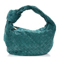 Suede Calfskin Intrecciato Teen Jodie Hobo Scuba