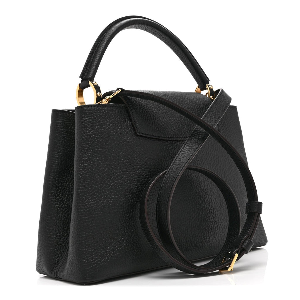 Taurillon Capucines PM Black