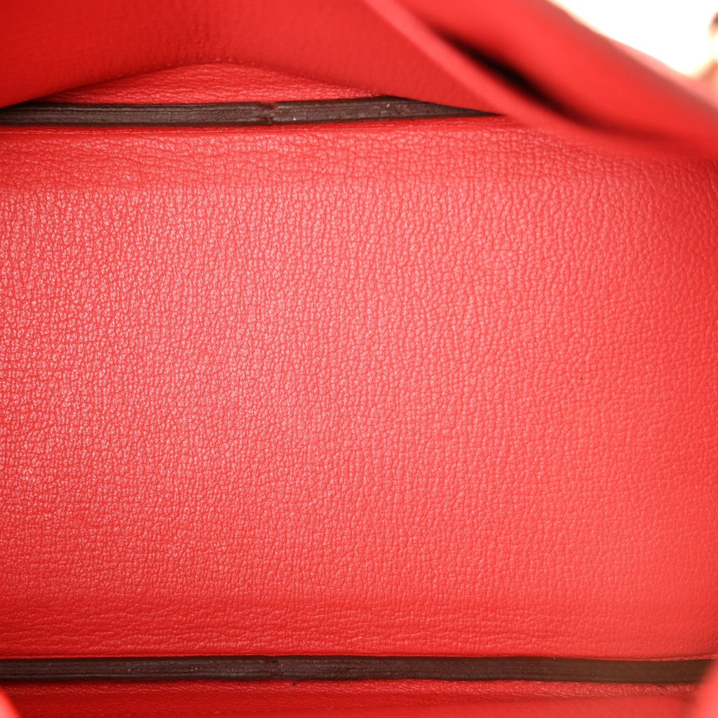 Togo Birkin 25 Rouge Pivoine