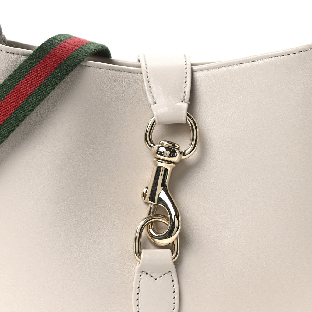 Sea Calfskin Web Small Jackie Shoulder Bag Sphinx