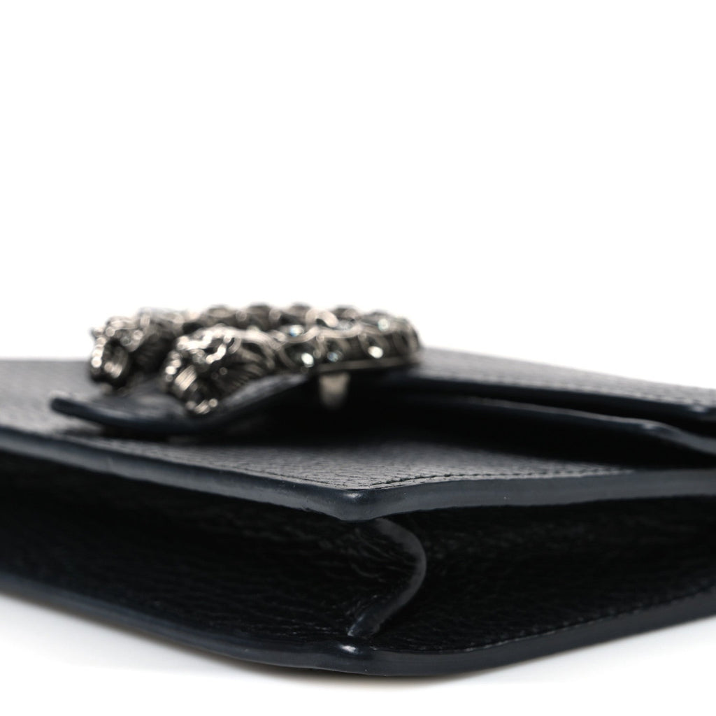 Calfskin Super Mini Dionysus Shoulder Bag Black