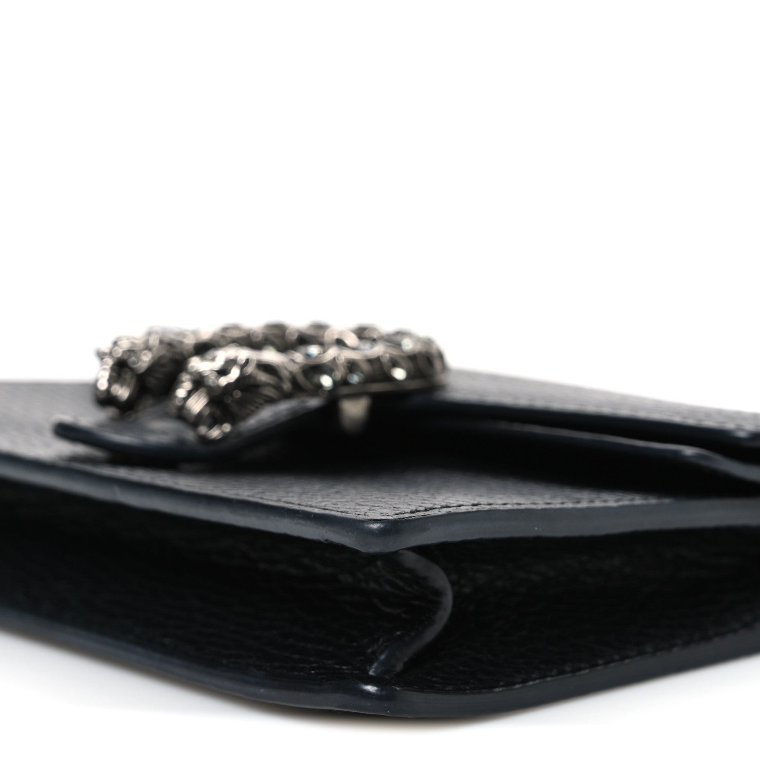 Calfskin Super Mini Dionysus Shoulder Bag Black
