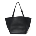 Grained Calfskin Park Tote Three Black