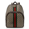 GG Supreme Monogram Medium Ophidia Day Backpack Beige Ebony New Acero