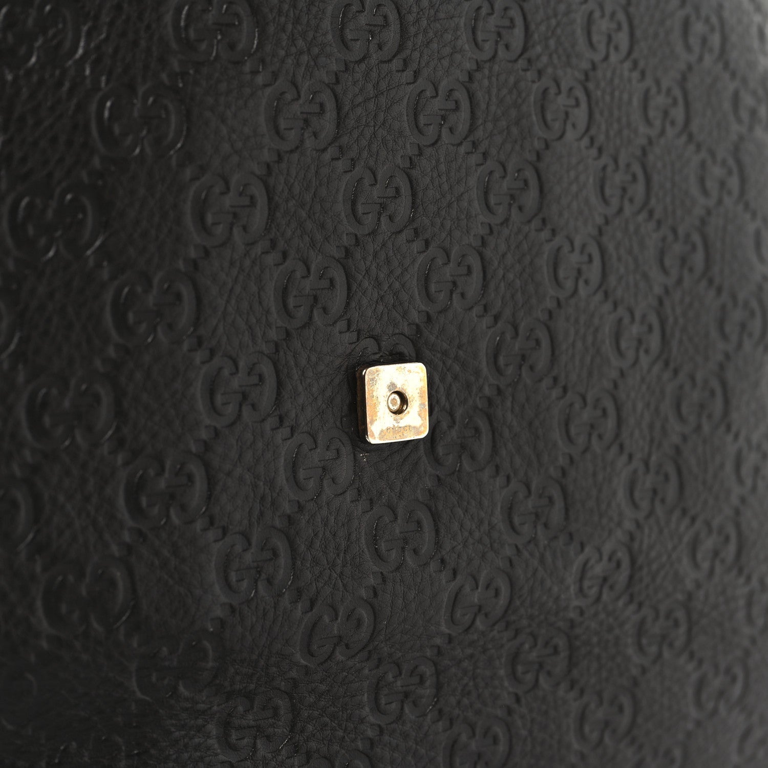 Guccissima Medium Flap Messenger Bag Chocolate