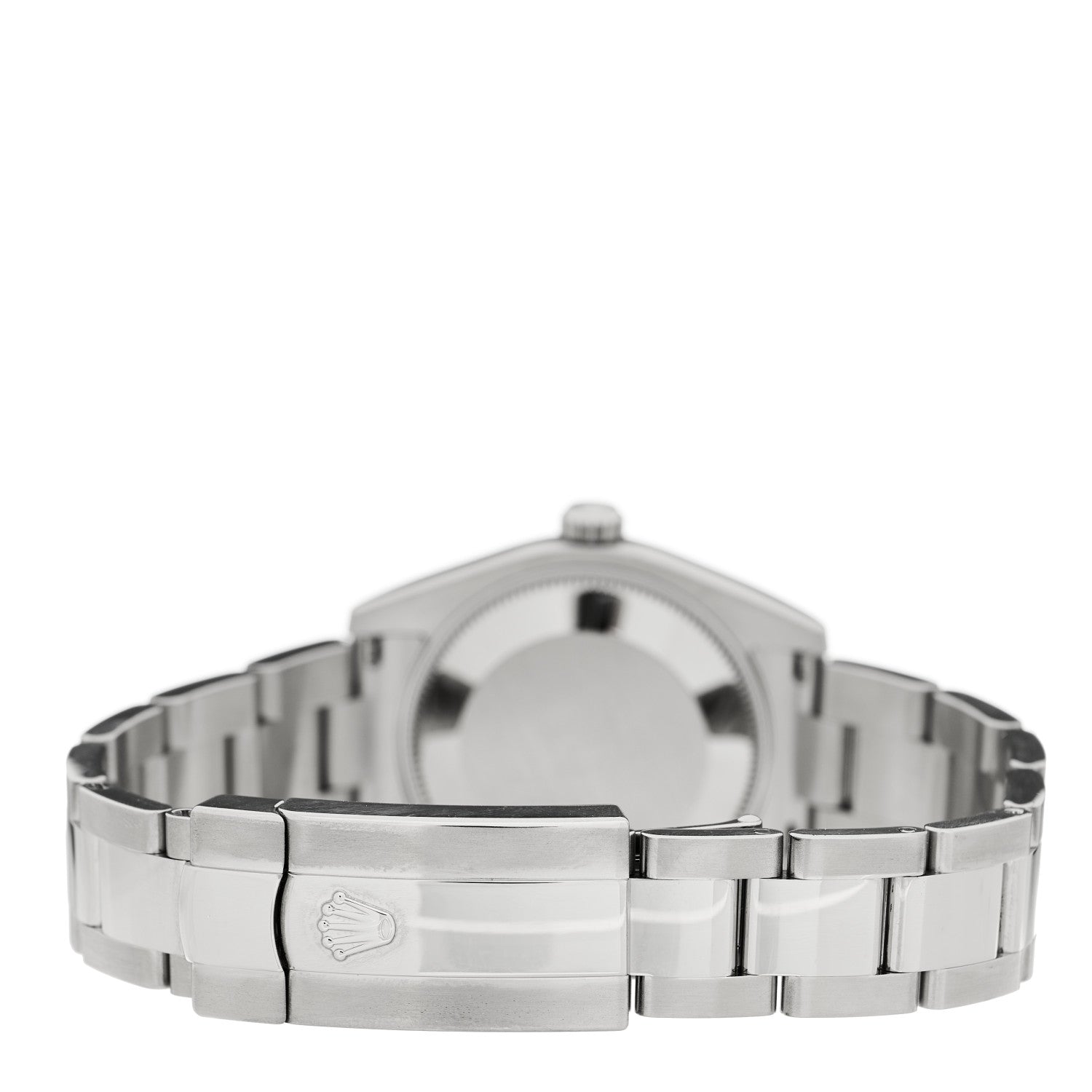 Stainless Steel 18K White Gold 31mm Oyster Perpetual Datejust Watch Black 178274