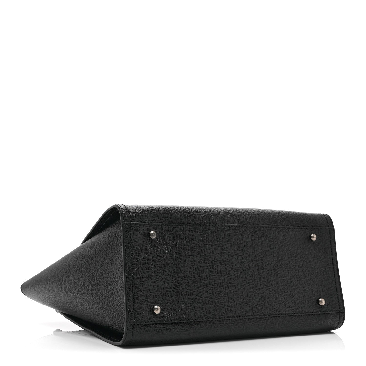 Caviar Small Studded Deauville Tote Black