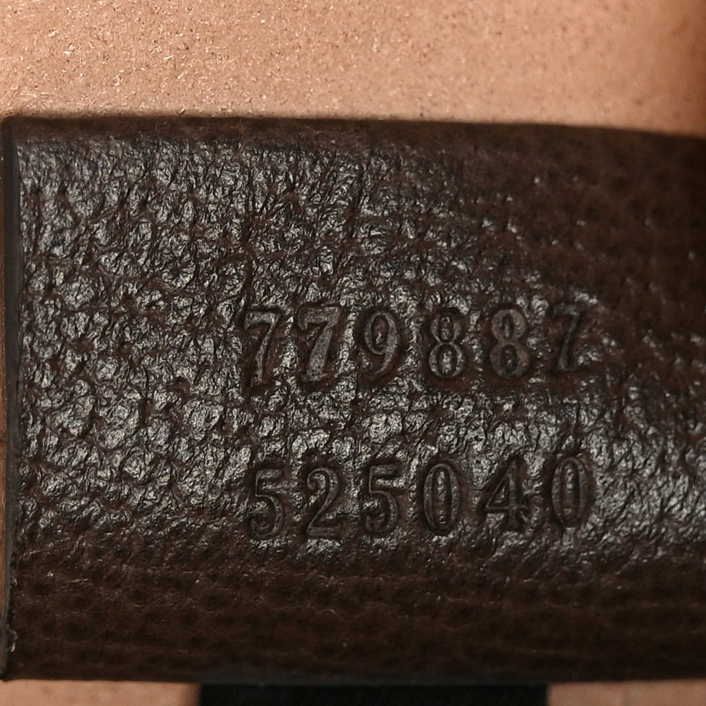 GG Supreme Monogram Web Large Ophidia Vertical Shopping Tote Brown
